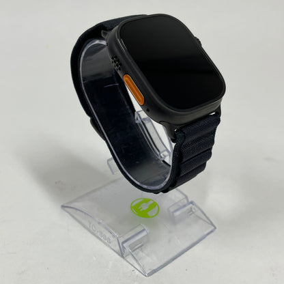 Unlocked Apple Watch Ultra 3 49MM Black Titanium Black Alpine Loop MF0V4LW/A