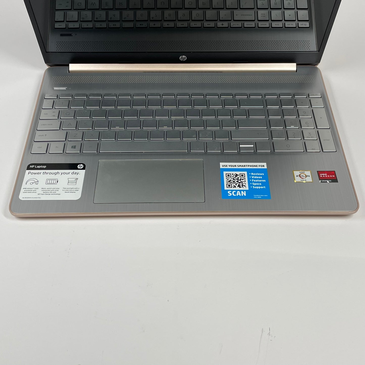 HP Laptop 15-ef1077nr 15.6" Athlon Gold 3150U 2.4GHz 4GB RAM 256GB SSD