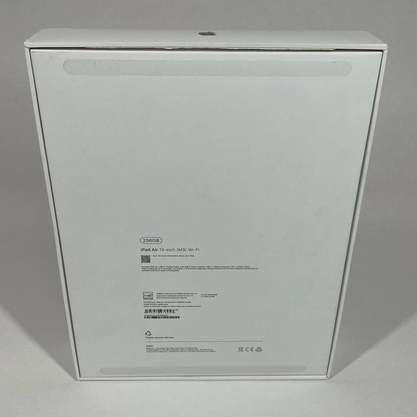 WiFi Only Apple iPad Air 13" M3 256GB Purple MCNR4LL/A
