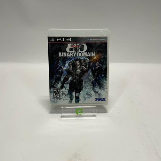 Binary Domain (Sony PlayStation 3 PS3, 2012)