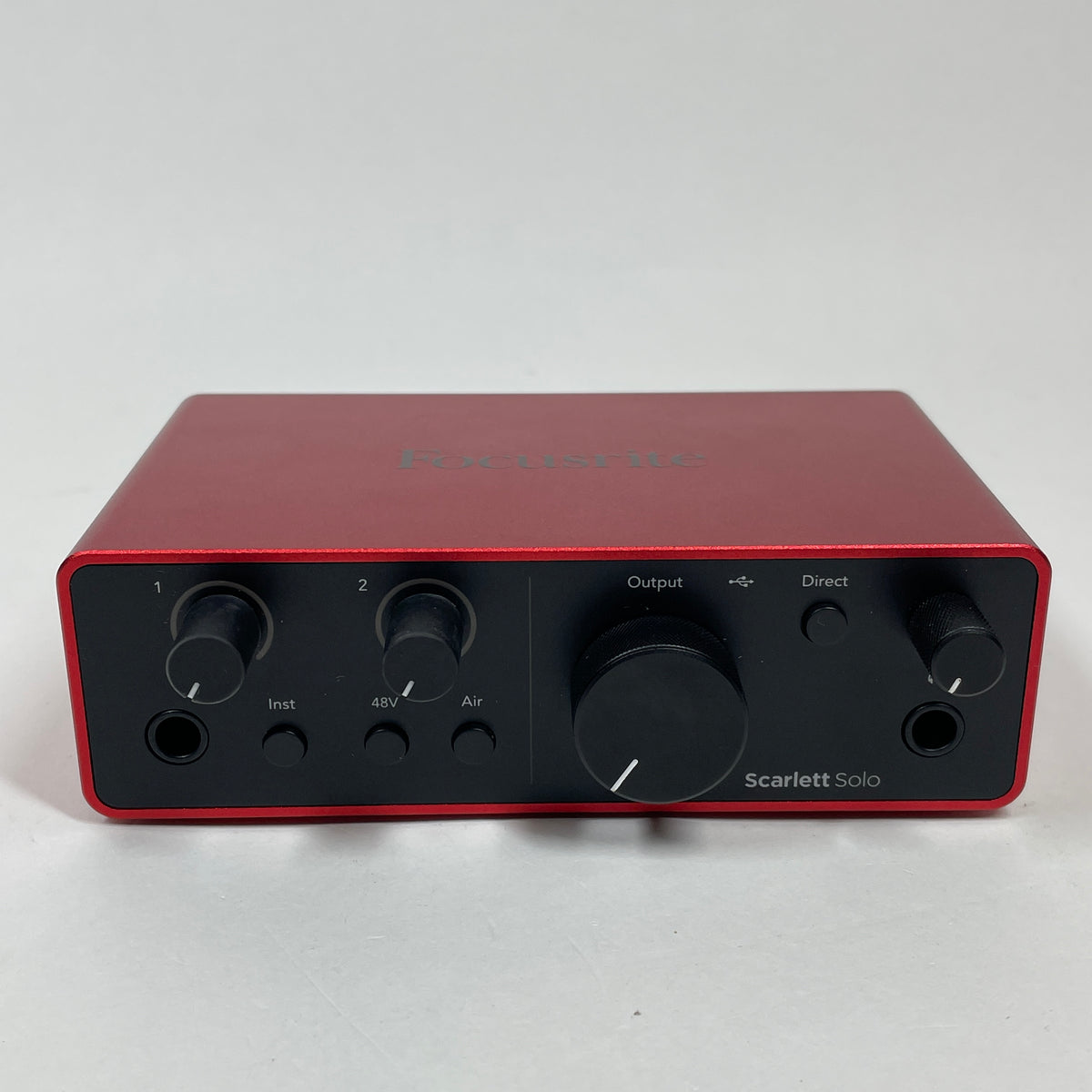 Focusrite Scarlett Solo 4th Gen 2-in / 2-out USB Audio Interface