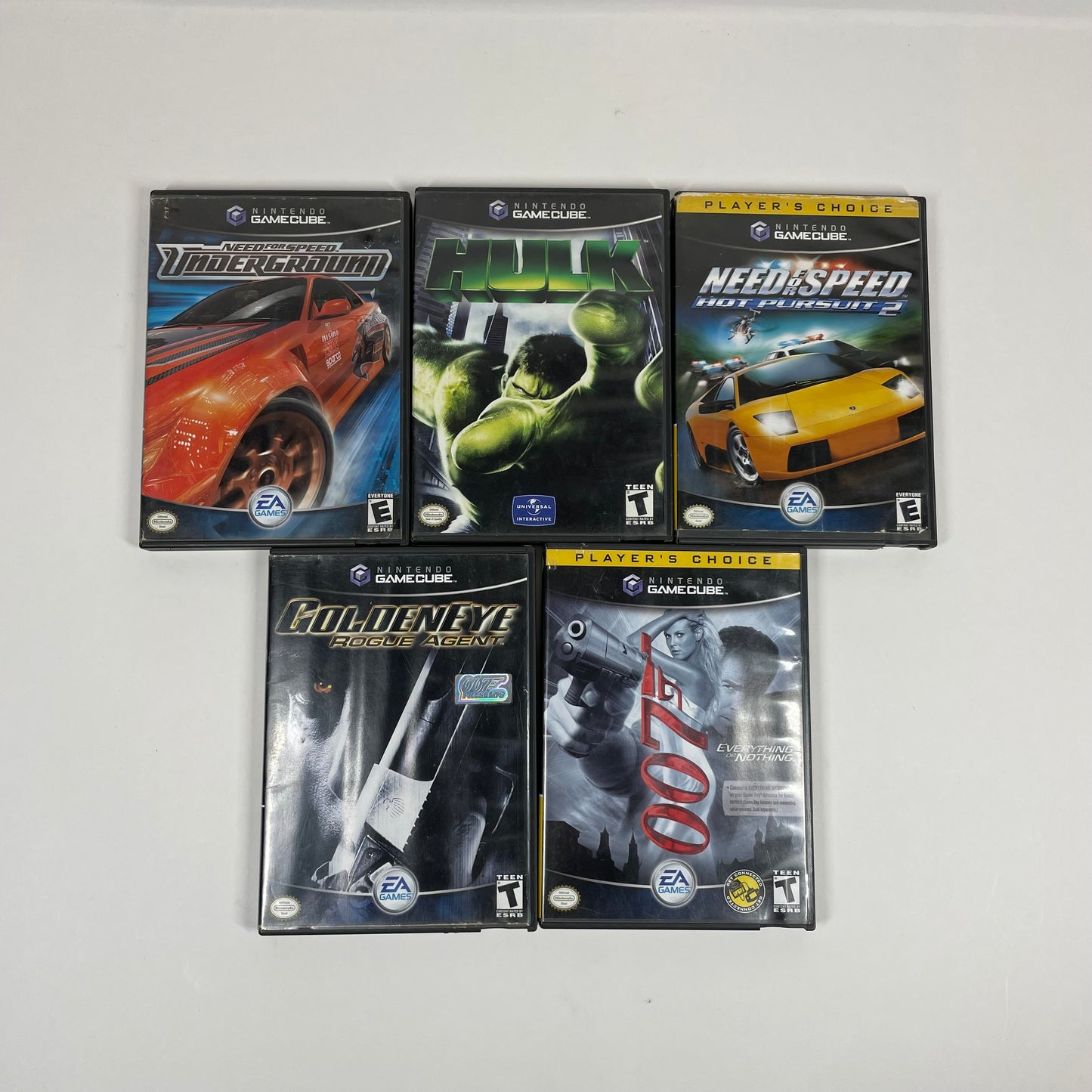 Lot of 5 Nintendo GameCube Games