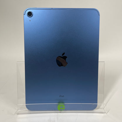 WiFi Only Apple iPad 10th Gen 64GB 17.5.1 Blue A2757