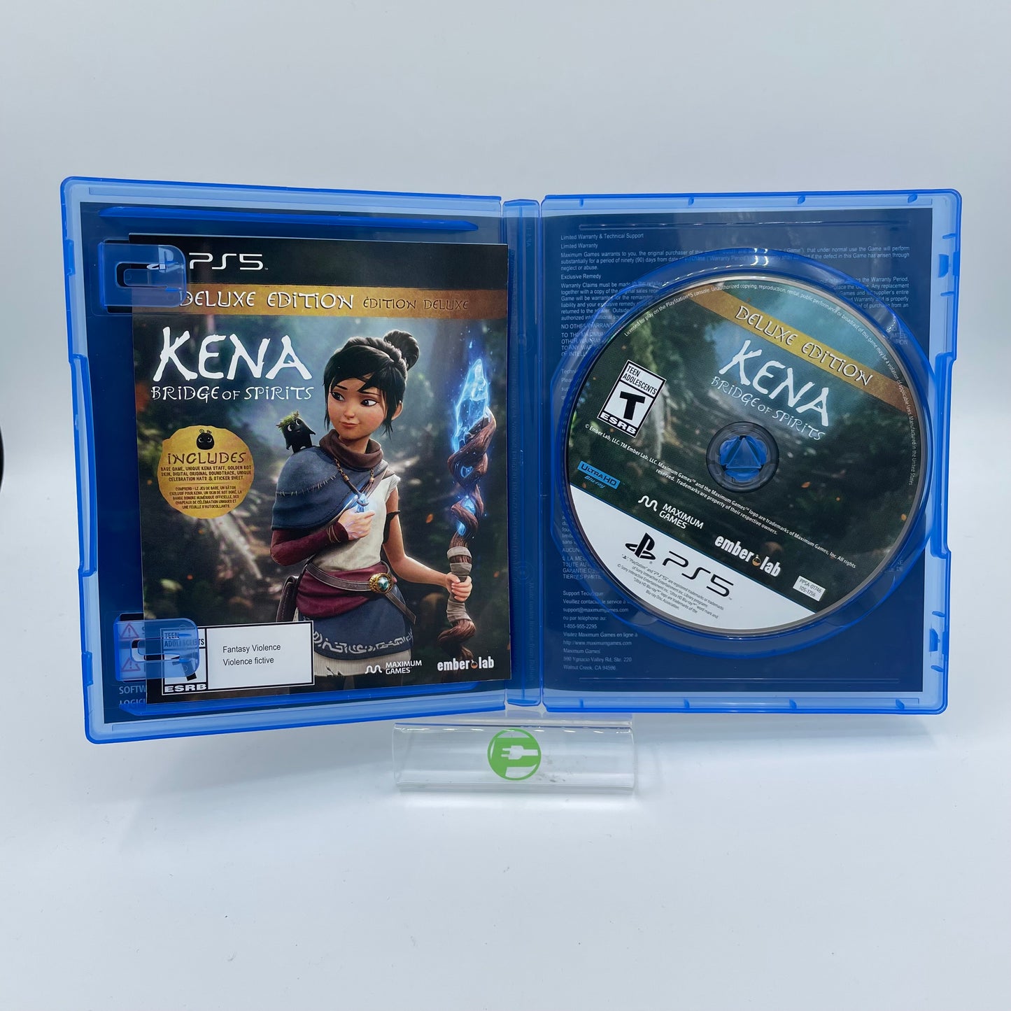 Kena: Bridge of Spirits: Deluxe Edition (Sony PlayStation 5 PS5, 2021)