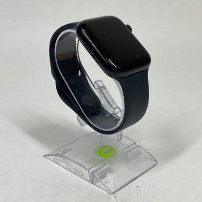 Unlocked Apple Watch SE 2nd Gen 44MM Midnight Aluminum Midnight Sport Band MRH73LL/A
