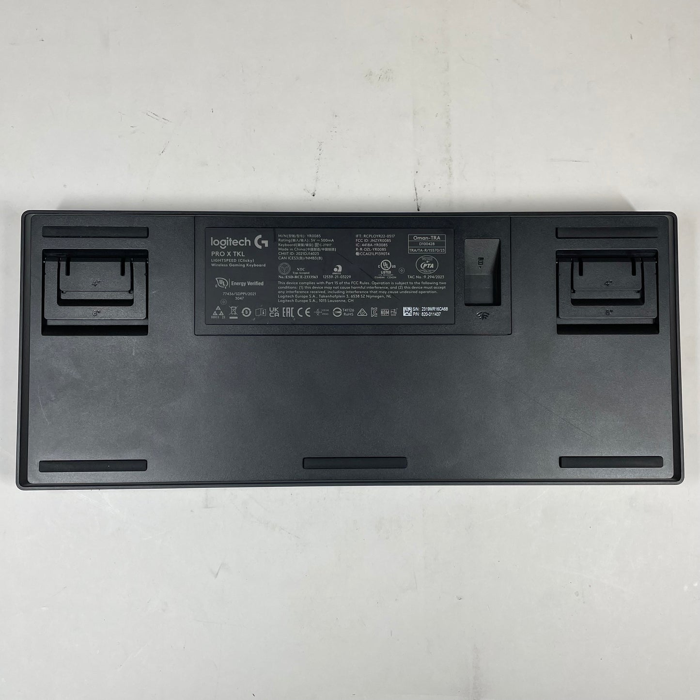 Logitech PRO X TKL LIGHTSPEED (Clicky) Wireless Gaming Keyboard