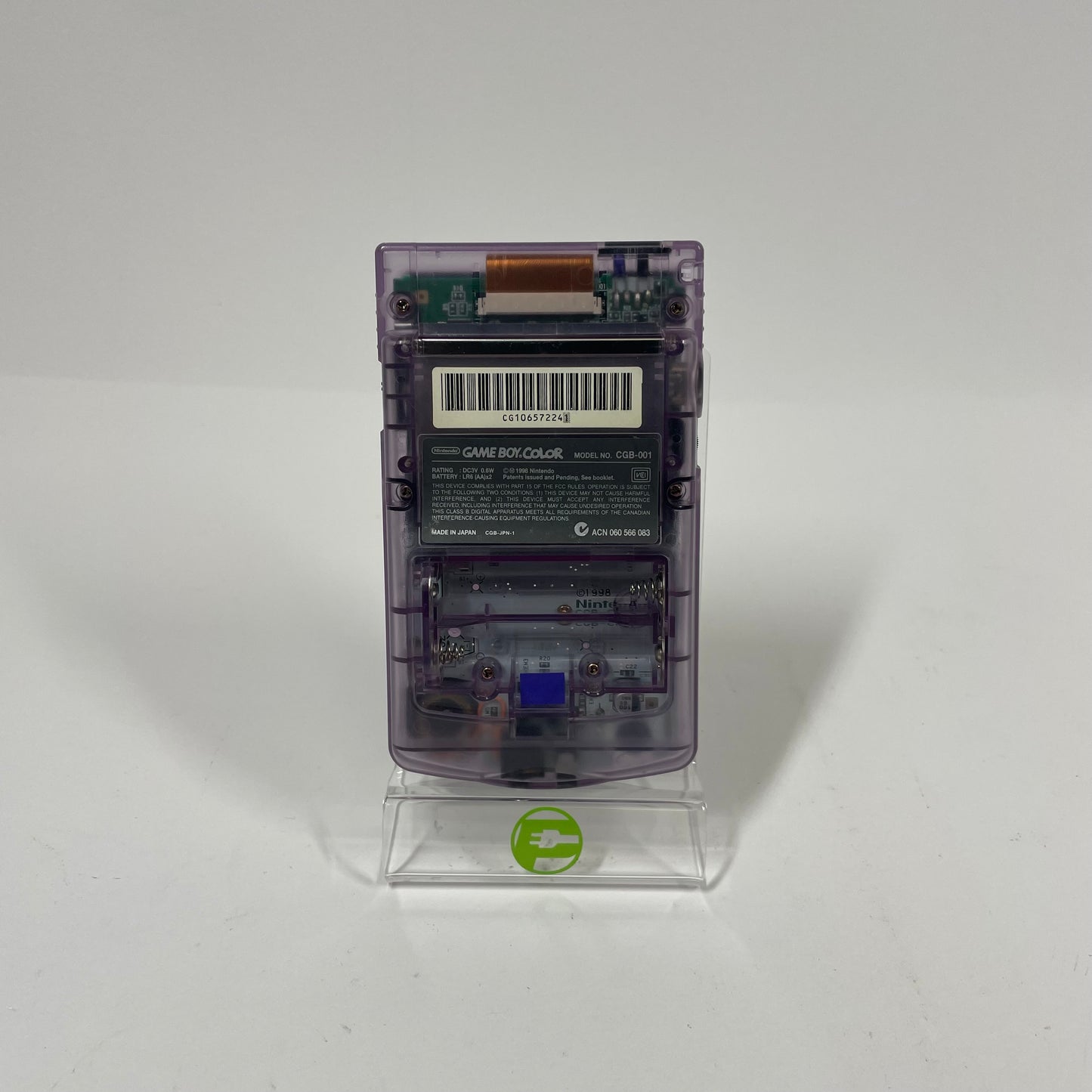 Nintendo Game Boy Color Handheld Game Console CGB-001 Purple