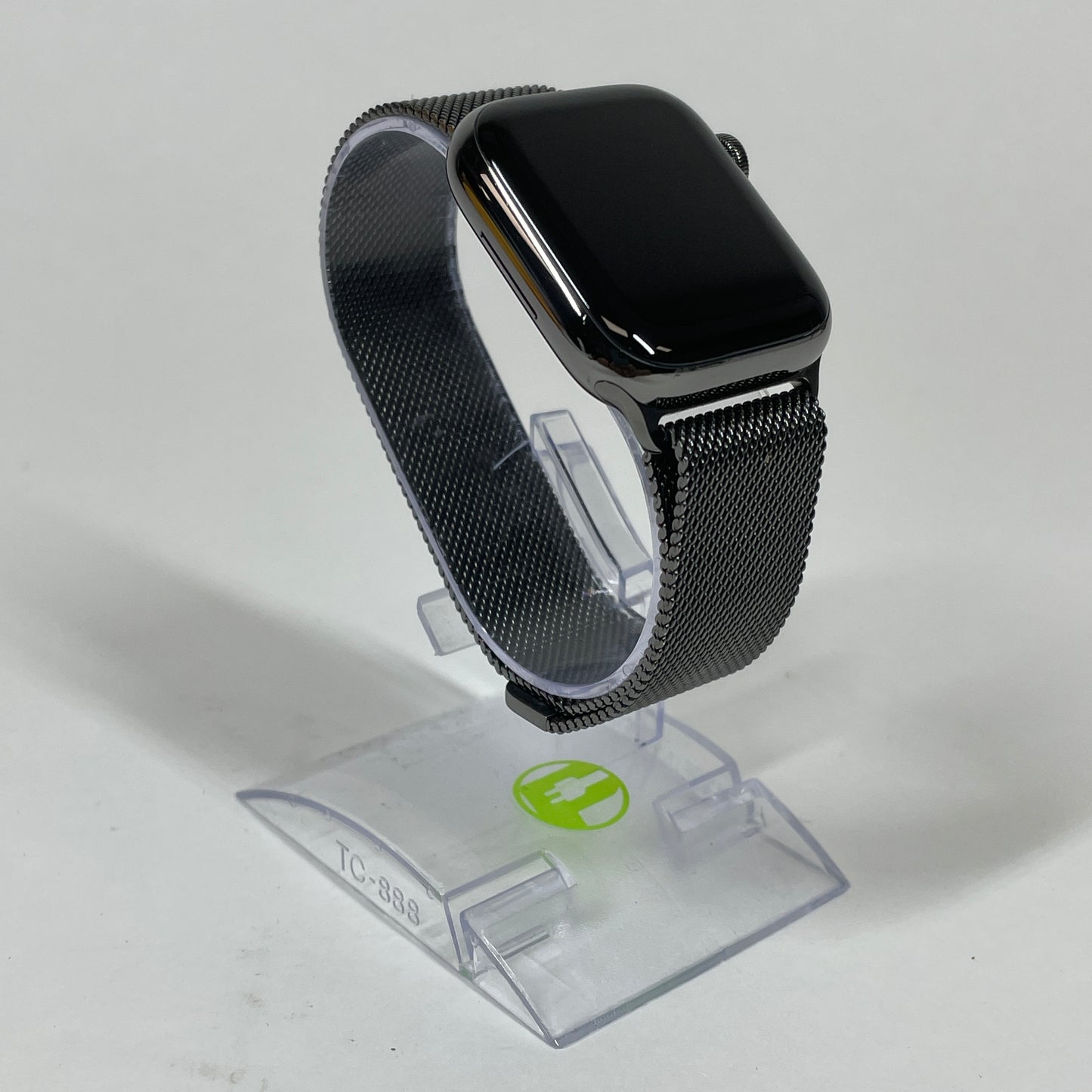 Unlocked Apple Watch Series 8 41MM Graphite Stainless Steel Milanese Loop MNJL3LL/A