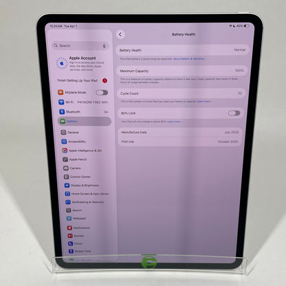 WiFi Only Apple iPad Pro 13" M5 256GB Silver MDYK4LL/A