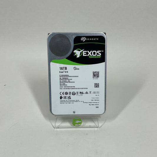 Seagate 3.5" Exos X18 16TB HDD 2TW203-004 SAS Hard Disk Drive