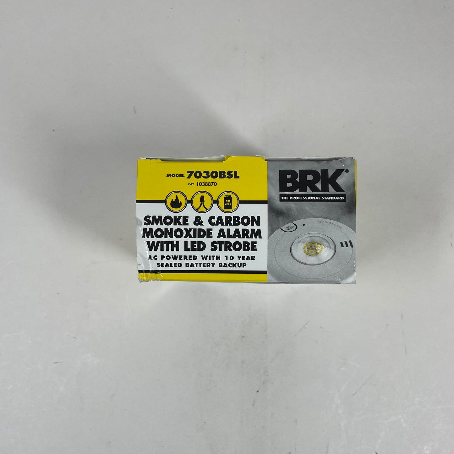BRK Smoke & Carbon Monoxide Alarm w/ LED Strobe 7030BSL