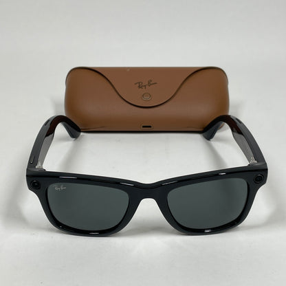 Ray-Ban Meta Wayfarer Gen 2 Shiny Black Standard RW4012 601/71 AI Smart Glasses