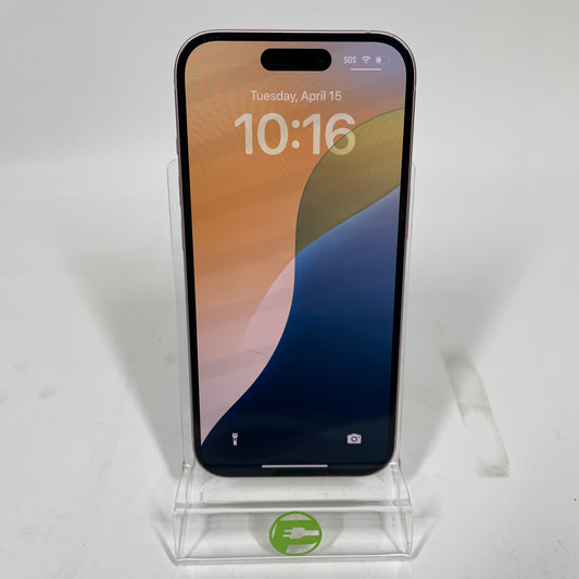 T-Mobile Apple iPhone 15 eSIM 128GB PINK MTLW3LL/A