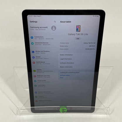 WiFi Only Samsung Galaxy Tab S6 Lite 10.4" 64GB Oxford Gray SM-P610