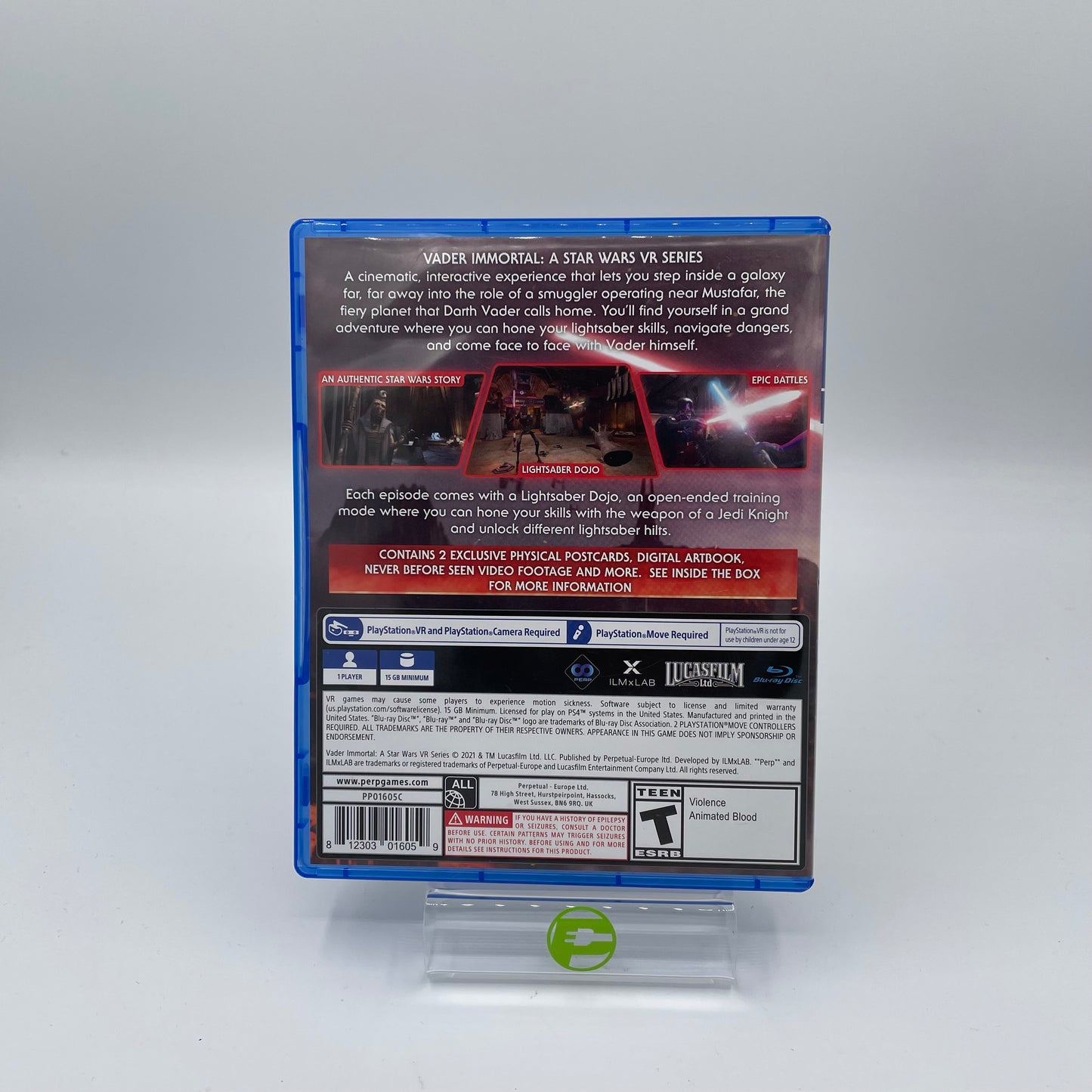 Vader Immortal: A Star Wars VR Series (Sony PlayStation 4 PS4, 2021)