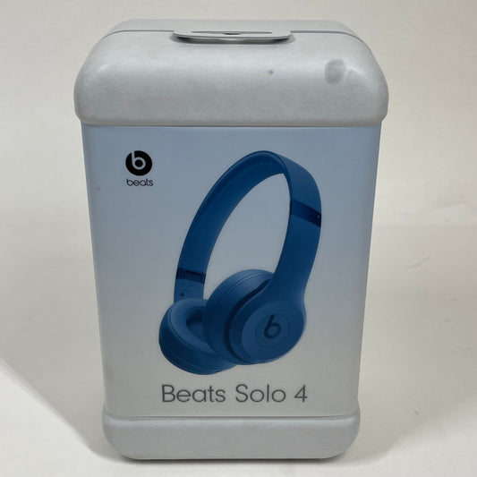 New Beats Solo 4 Wireless On-Ear Bluetooth Headphones Slate Blue MUW43LL/A