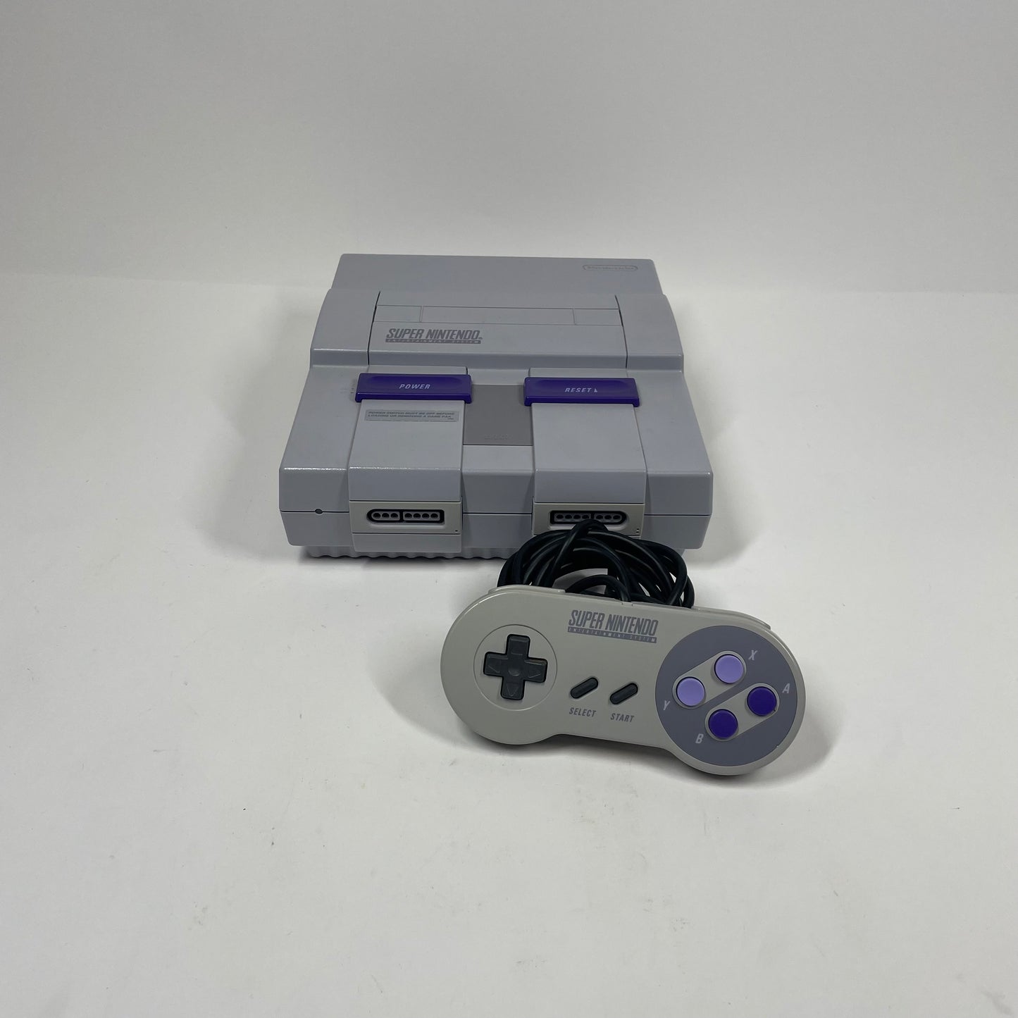 Super Nintendo Entertainment System SNES Video Game Console SNS-001