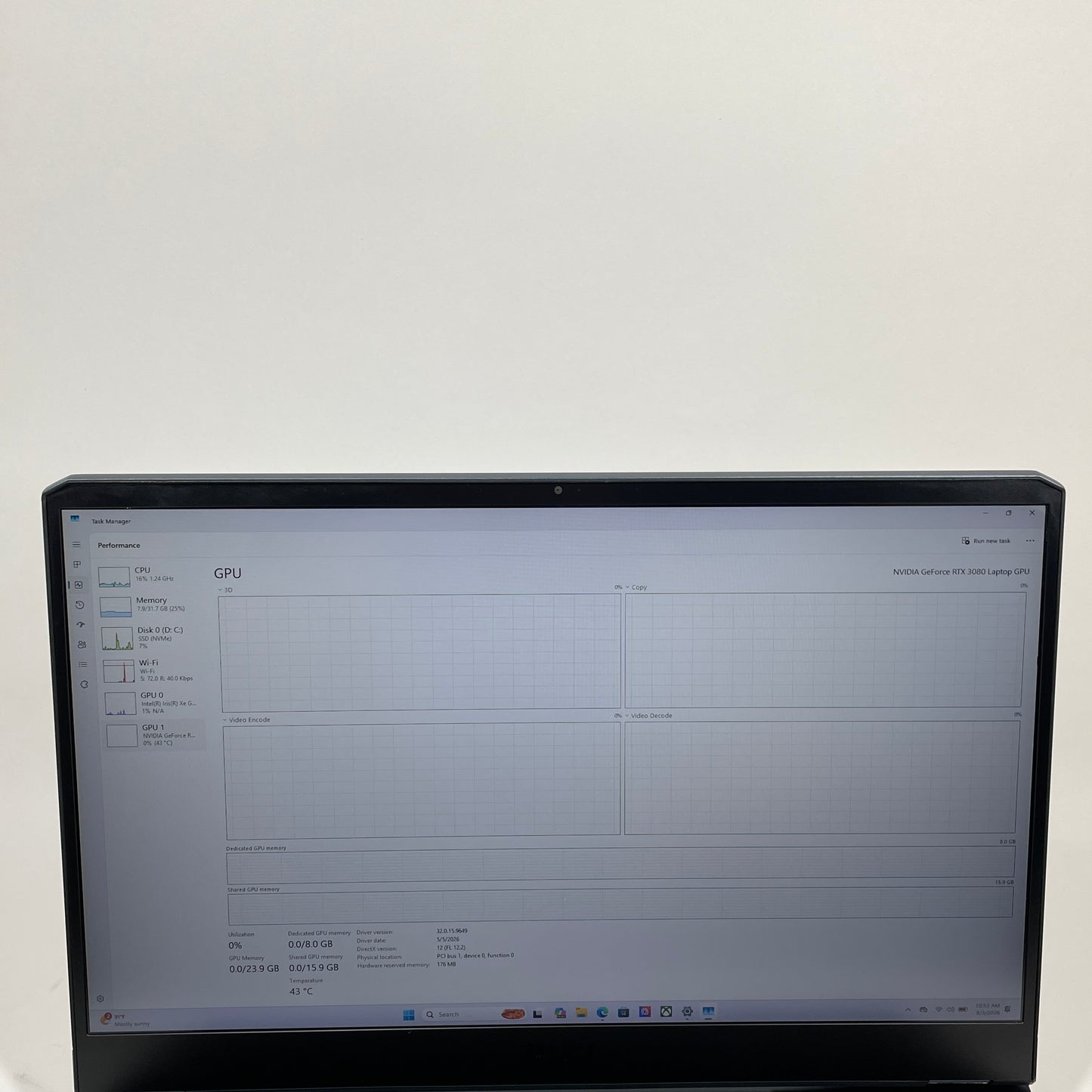 MSI Raider GE76 12UH MS-17K4 17.3" i7-12700H 2.7GHz 32GB RAM 1TB SSD GeForce RTX 3080