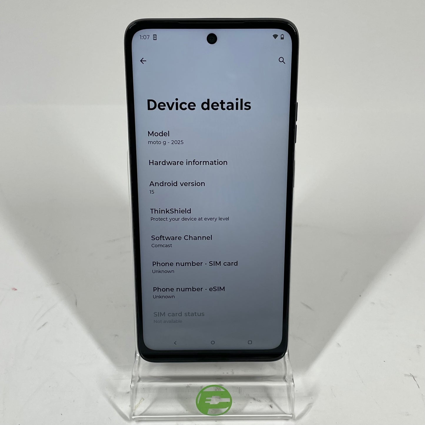 Xfinity Mobile Motorola Moto G 5G 128MB 15 Sage Green XT2513-1