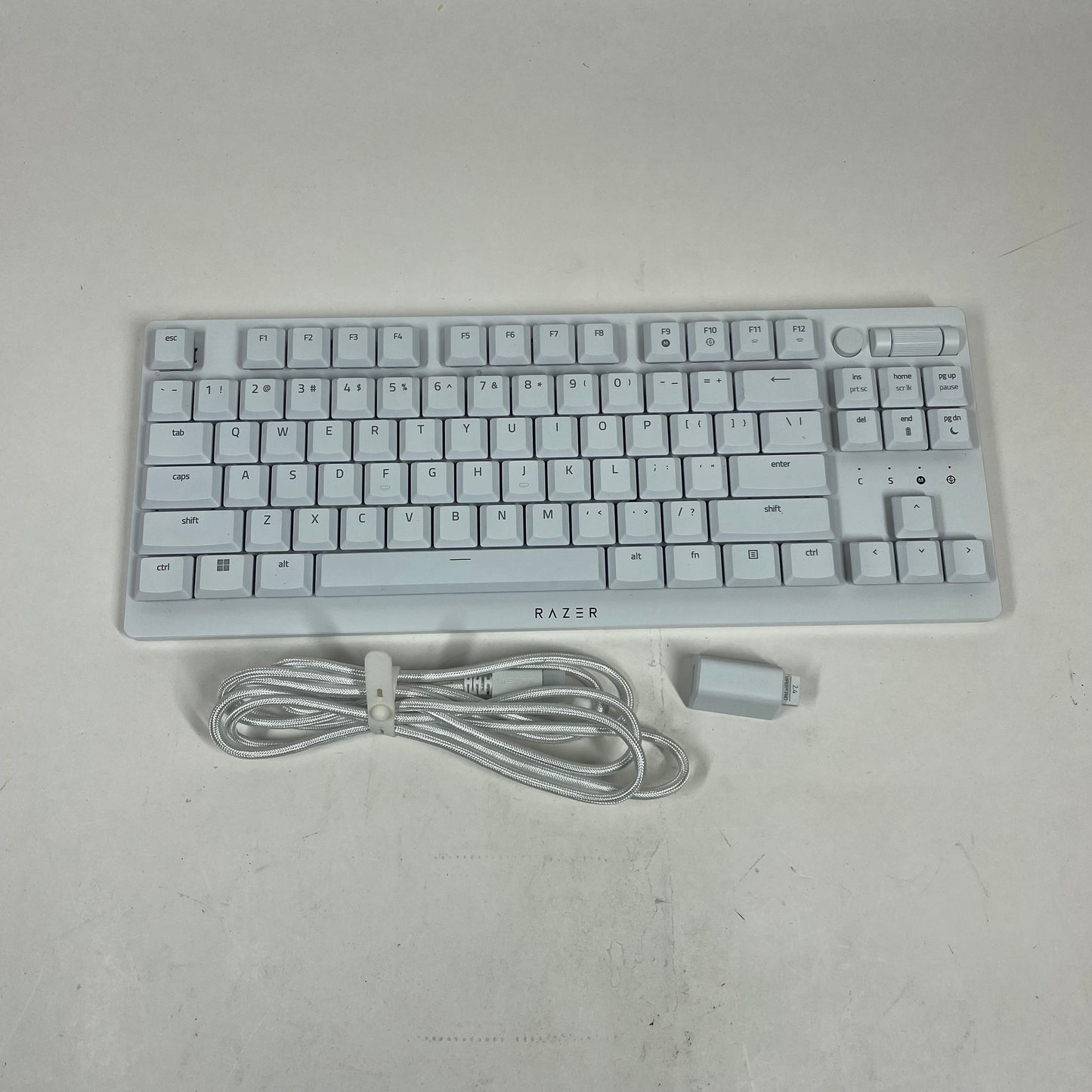 Razer Deathstalker v2 Pro RZ03-0437 Wireless Keyboard White