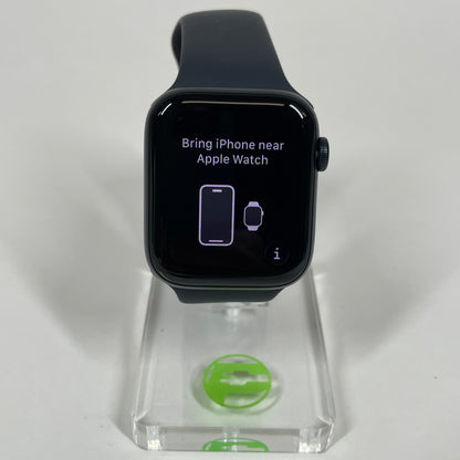 Unlocked Apple Watch SE 3 44MM Midnight Aluminum Midnight Sport Band MEPJ4LW/A