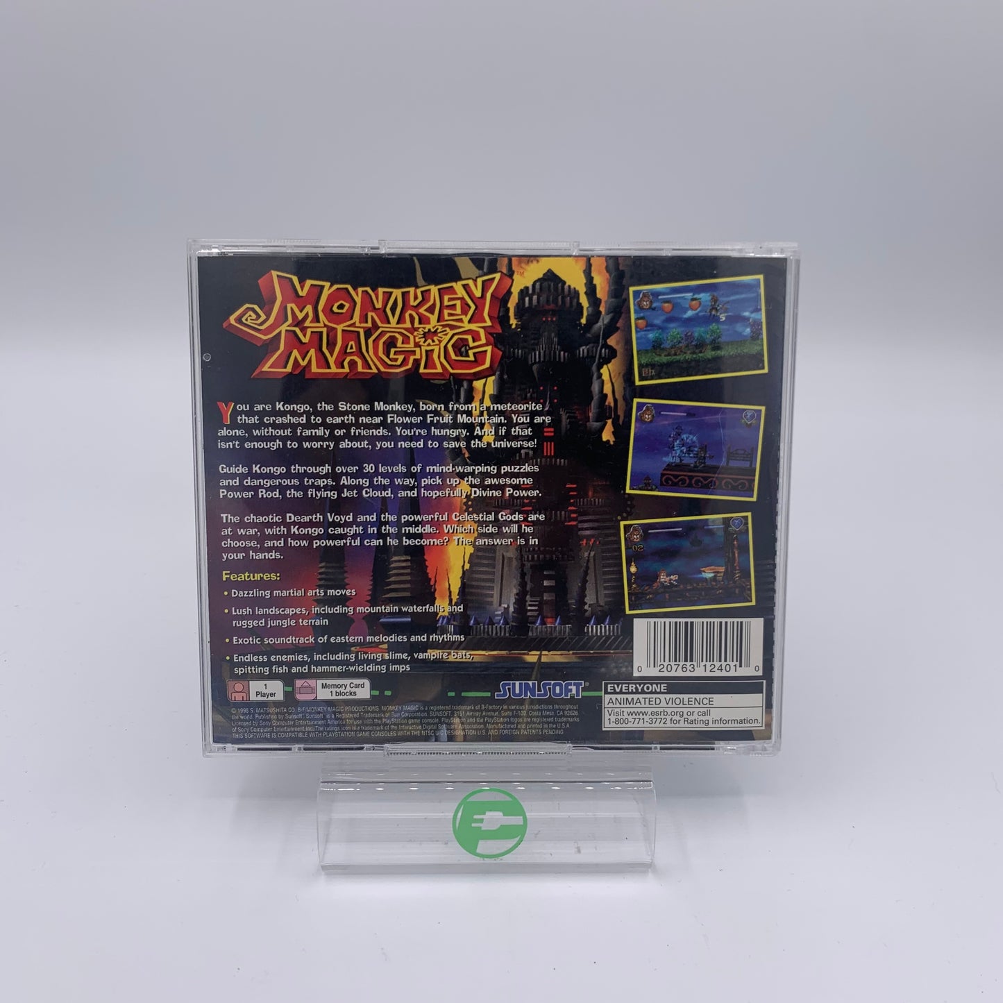 Monkey Magic (Sony PlayStation 1 PS1, 1999)