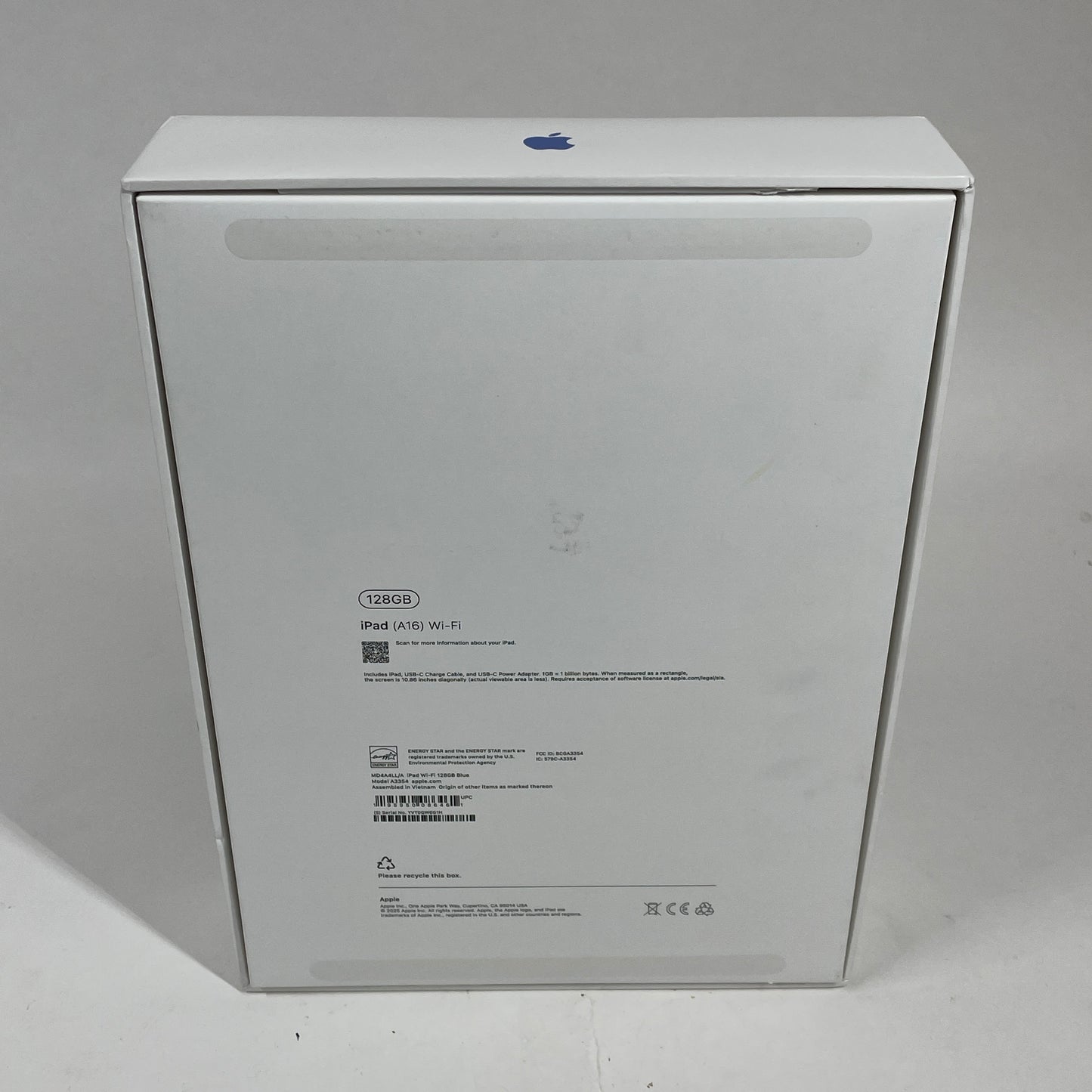 WiFi Only Apple iPad 11" (A16) 128GB Blue MD4A4LL/A