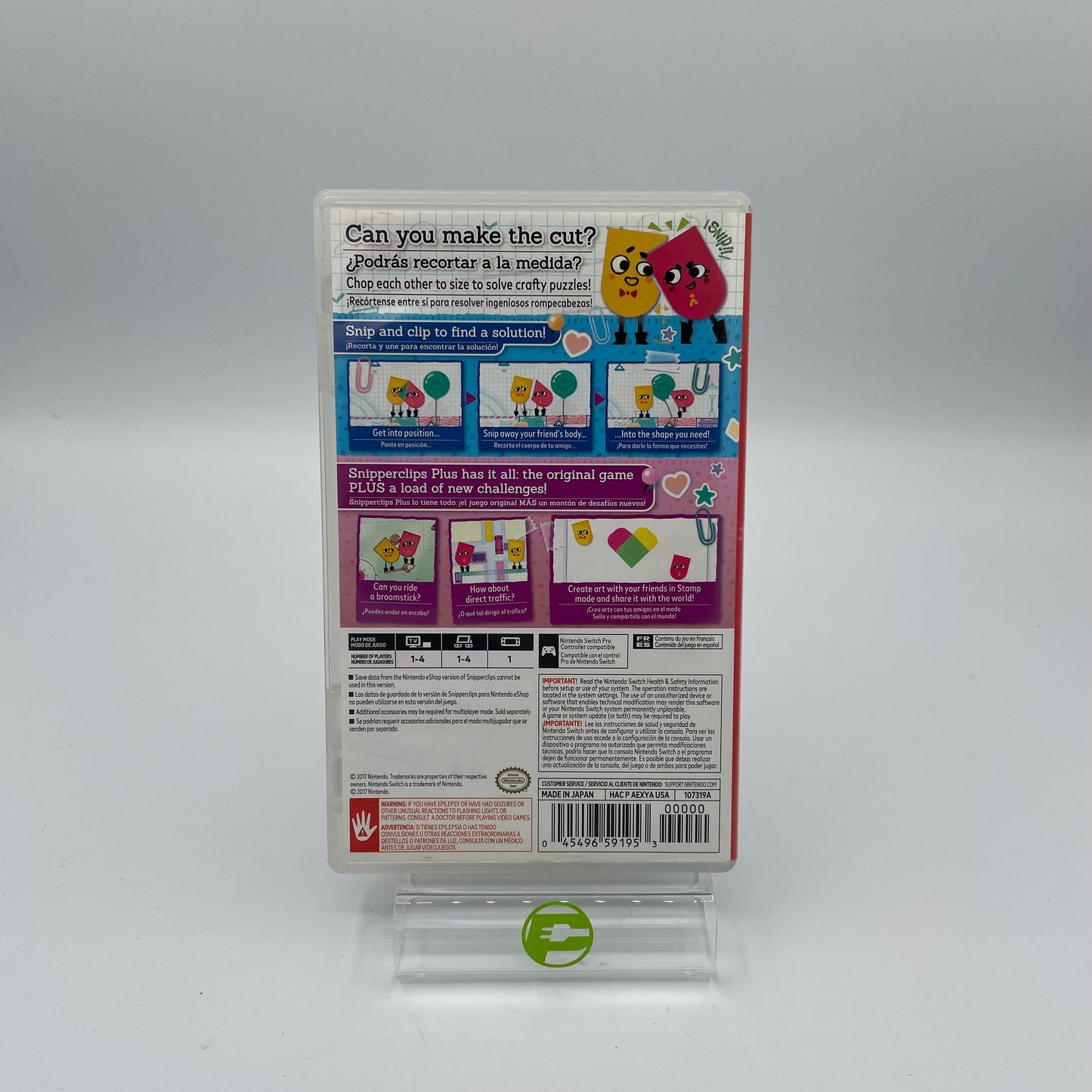 Snipperclips Plus (Nintendo Switch, 2017)
