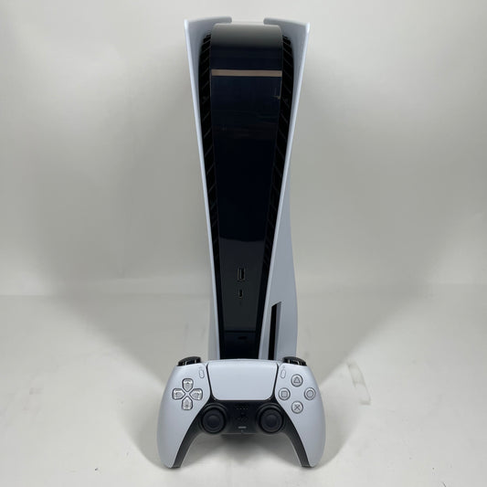 Sony PlayStation 5 Disc Edition PS5 825GB White Console Gaming System CFI-1215A