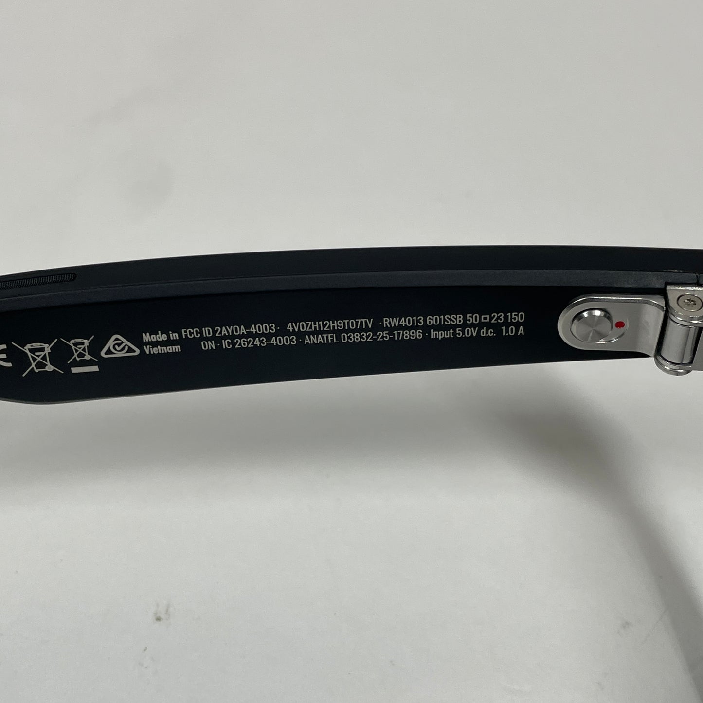 Ray-Ban Meta Headliner Gen 2 Matte Black Standard RW4013 601SSB AI Smart Glasses