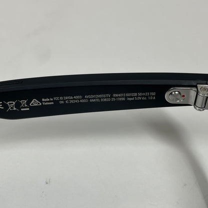Ray-Ban Meta Headliner Gen 2 Matte Black Standard RW4013 601SSB AI Smart Glasses