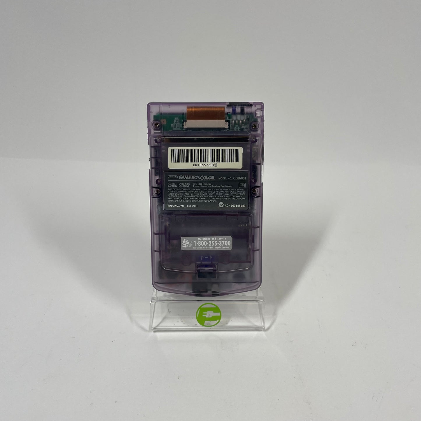 Nintendo Game Boy Color Handheld Game Console CGB-001 Purple