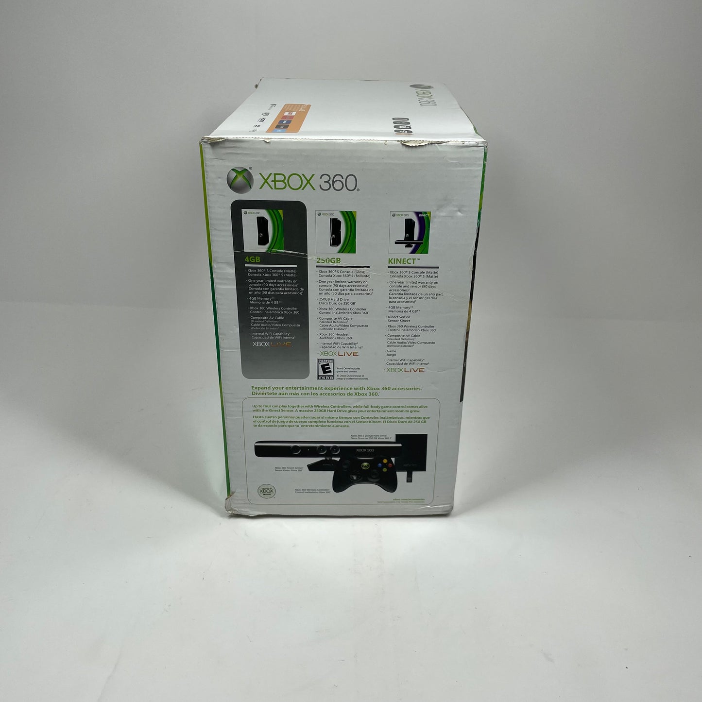 Microsoft Xbox 360 S 4GB Console Gaming System Gloss Black 1439