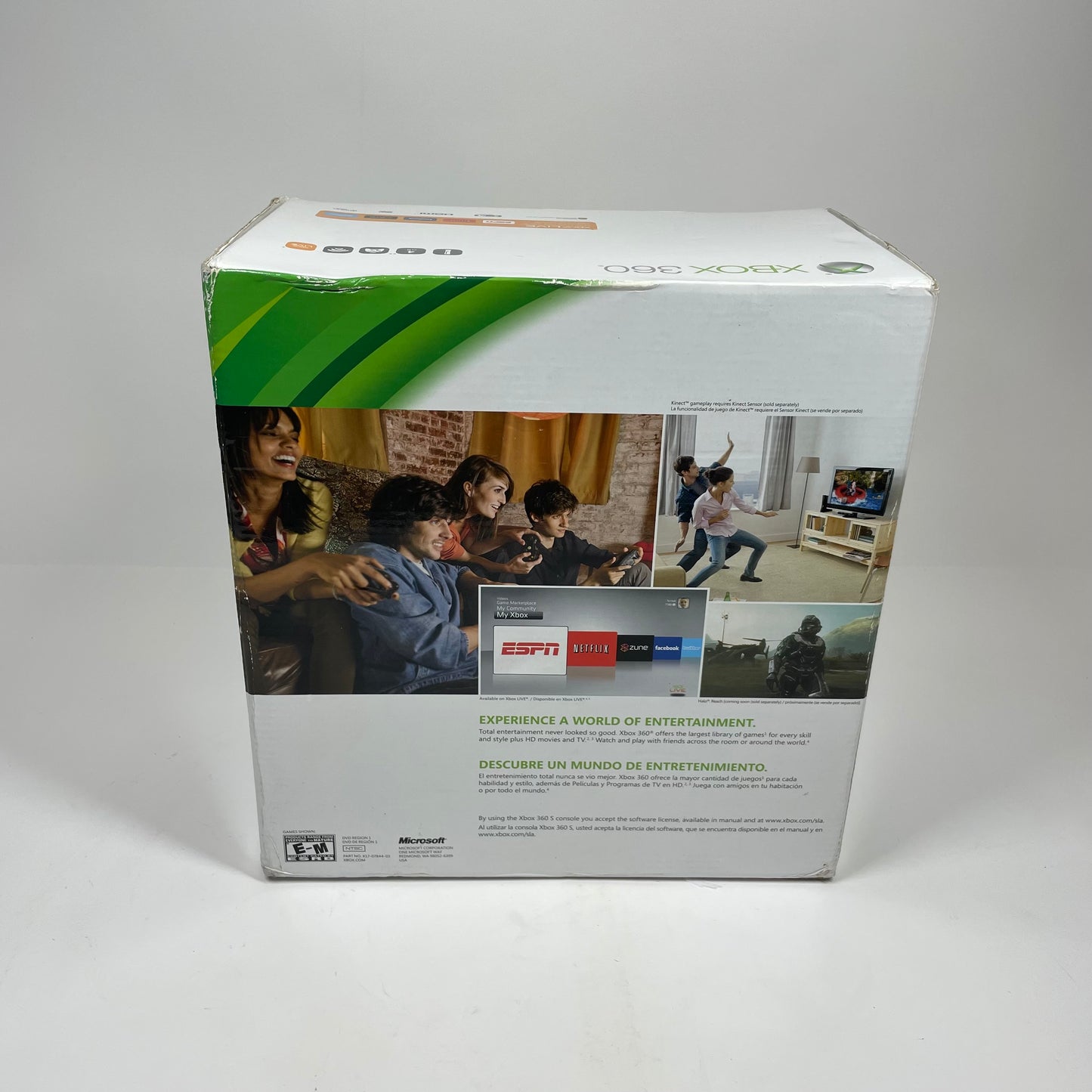 Microsoft Xbox 360 S 4GB Console Gaming System Gloss Black 1439