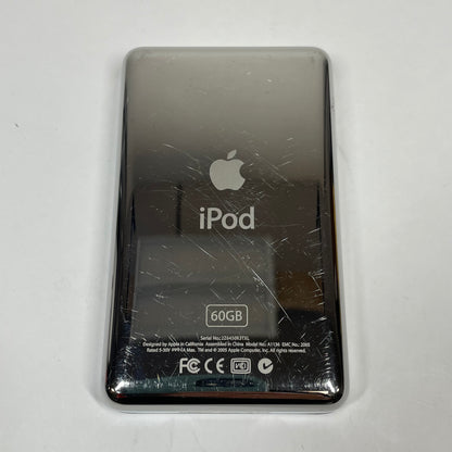 Apple iPod Classic 5th Gen 60GB Black MA147LL/A