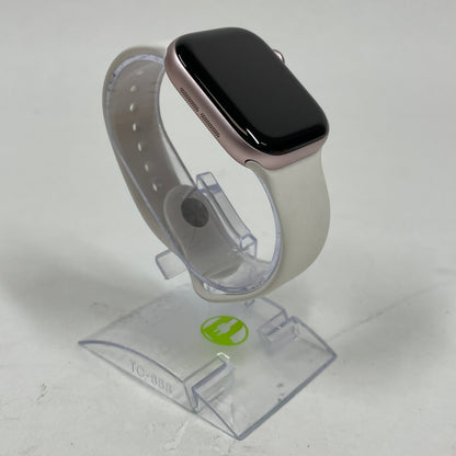 GPS Only Apple Watch Series 11 42MM Rose Gold Aluminum Light Blush Sport Band MF8E4LW/A
