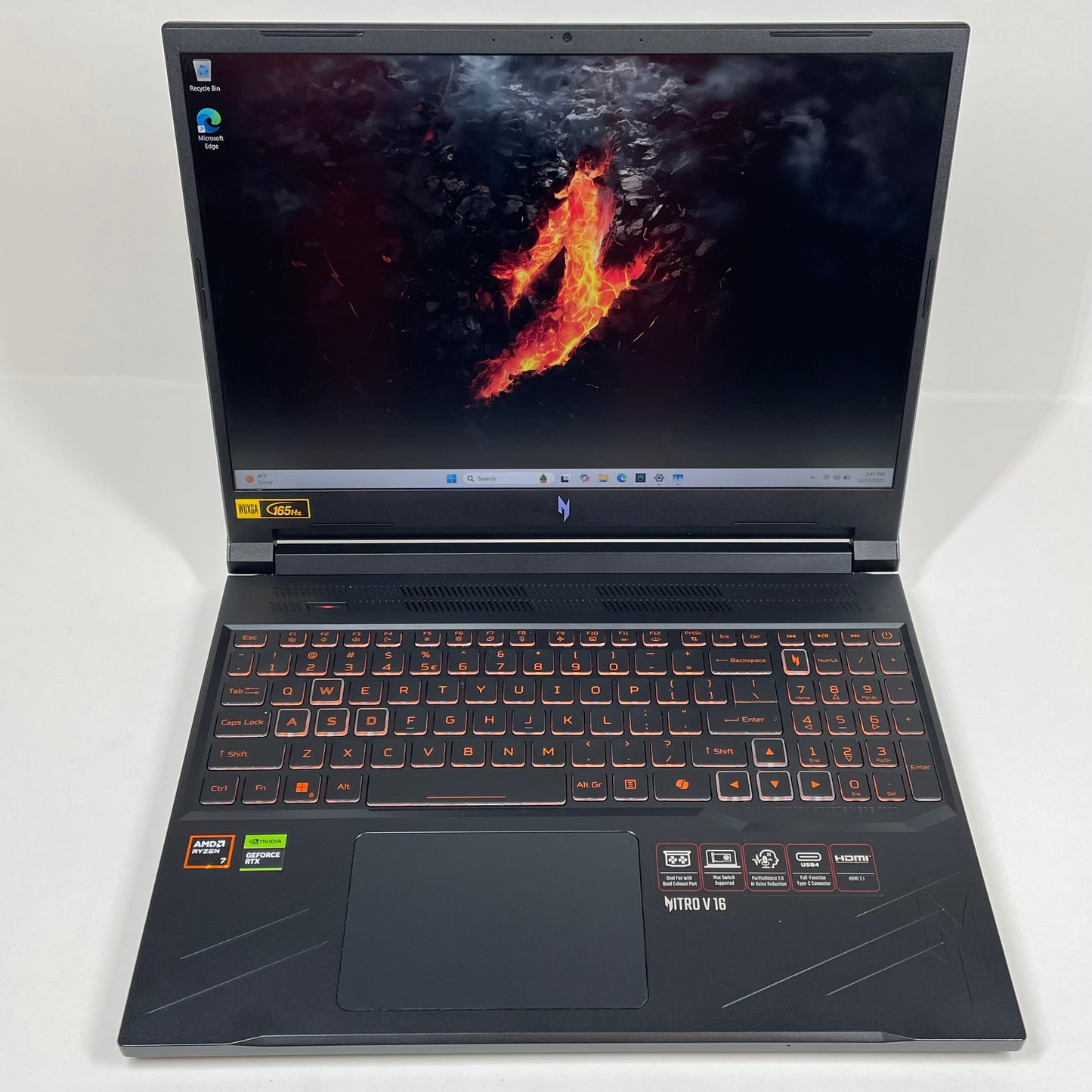 Acer Nitro V 16 ANV16-41 16" Ryzen 7 8845HS 3.8GHz 32GB RAM 1TB SSD GeForce RTX 4060
