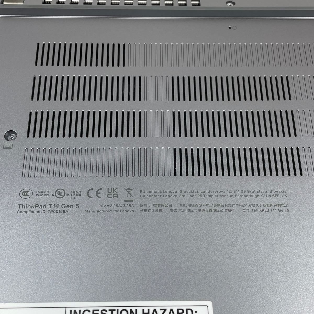 Lenovo ThinkPad T14 Gen 5 21ML-0089US 14" Core Ultra 7 155U 1.7GHz 16GB RAM 512GB SSD