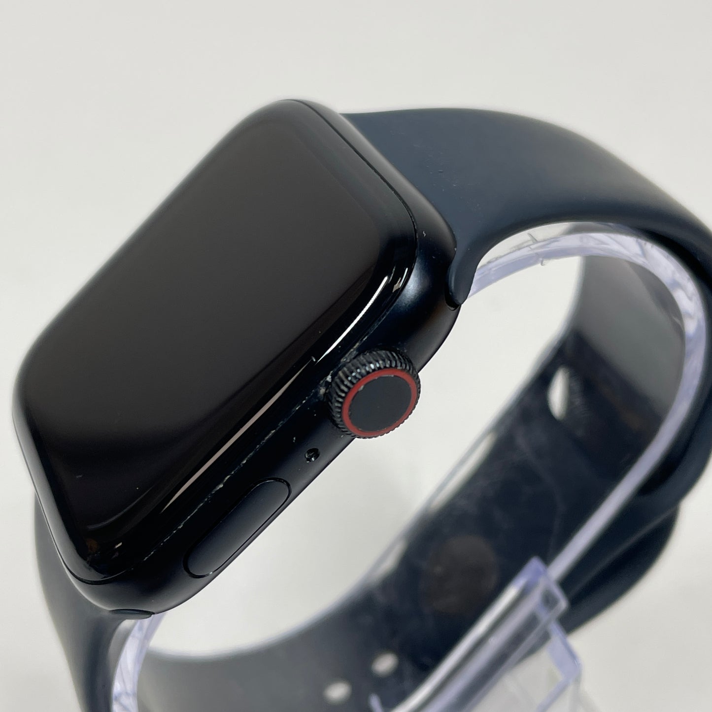 Unlocked Apple Watch SE 2nd Gen 44MM Midnight Aluminum Midnight Sport Band MRH73LL/A
