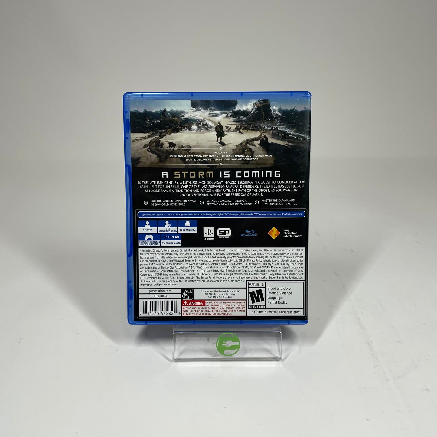 Ghost of Tsushima: Director's Cut (Sony PlayStation 4 PS4, 2021)