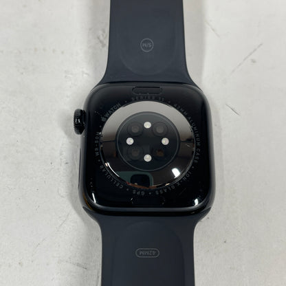 GPS Only Apple Watch Series 11 42MM Jet Black Aluminum Black Sport Band MF834LW/A