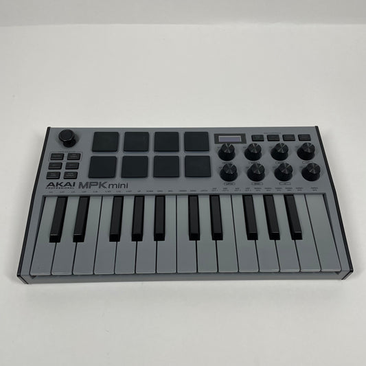 Akai Professional MPK Mini Special Edition Gray USB Midi Keyboard Controller MK3