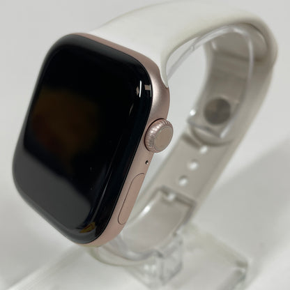 GPS Only Apple Watch Series 11 46MM Rose Gold Aluminum Light Blush Sport Band MFCJ4LW/A