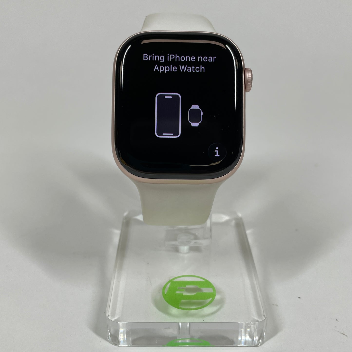 GPS Only Apple Watch Series 11 46MM Rose Gold Aluminum Light Blush Sport Band MFCJ4LW/A