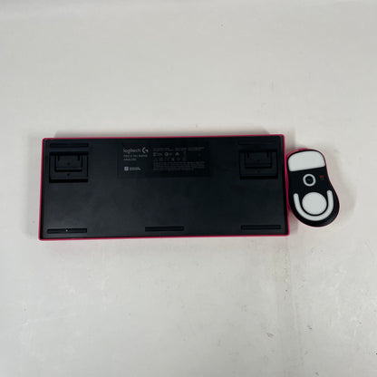 Logitech Pro X TKL Rapid Analog YU0090 Wireless Keyboard Mouse Combo Pink