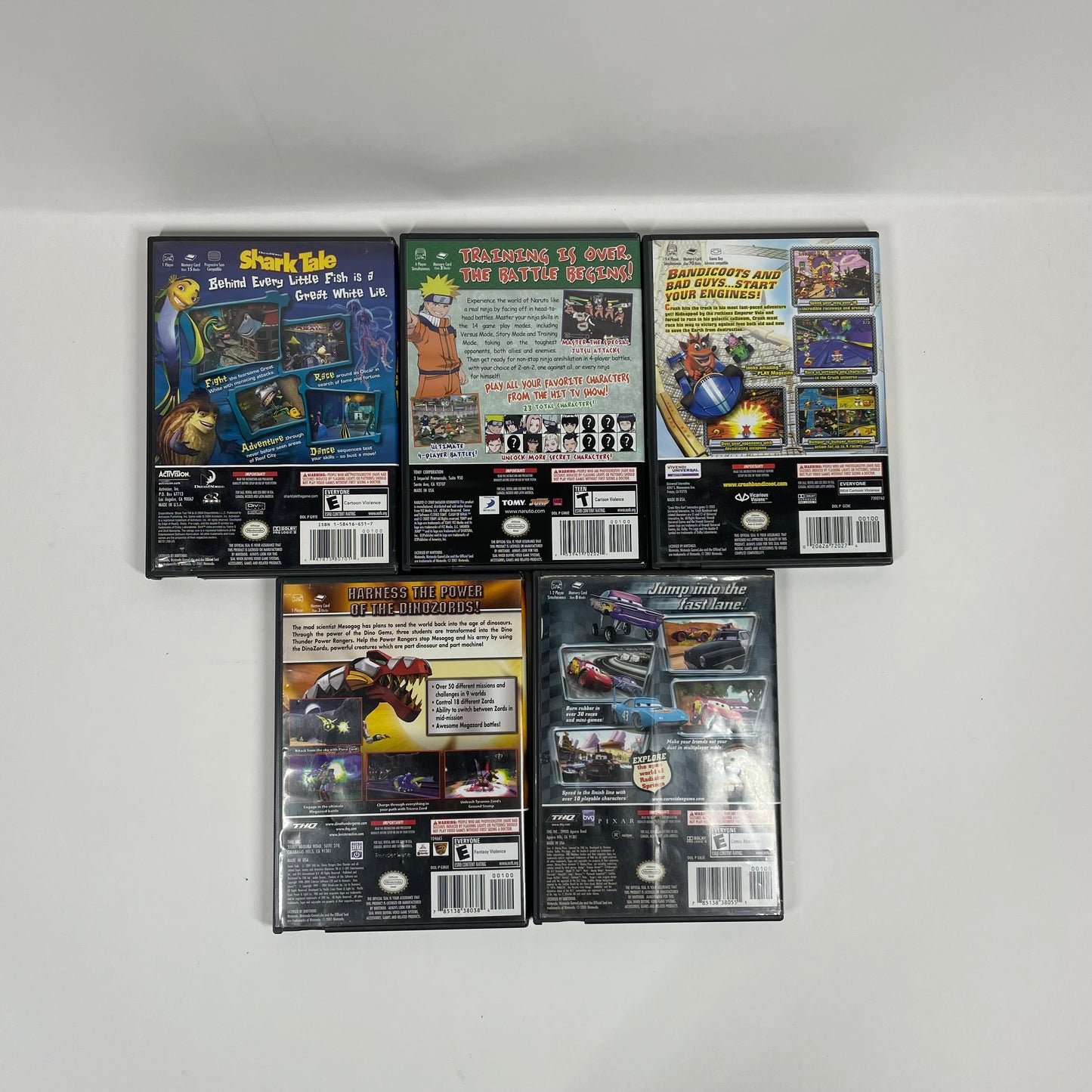 Lot of 5 Nintendo GameCube Games