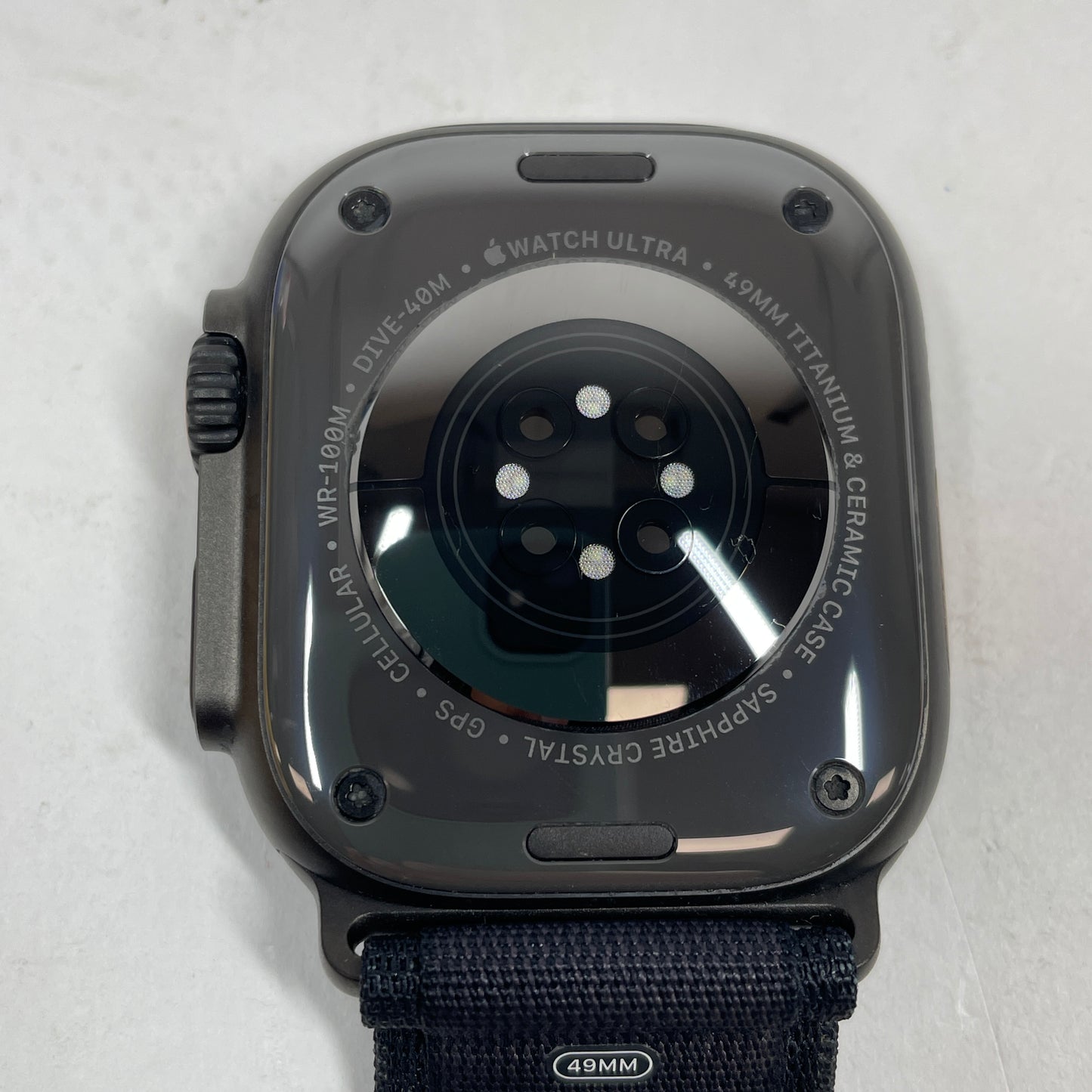 Unlocked Apple Watch Ultra 3 49MM Black Titanium Black Alpine Loop MF0V4LW/A