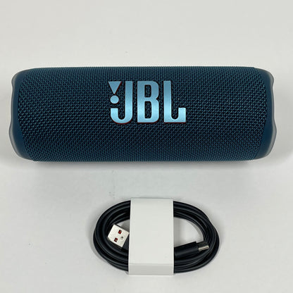 JBL Flip 6 Portable Waterproof Bluetooth Speaker Blue