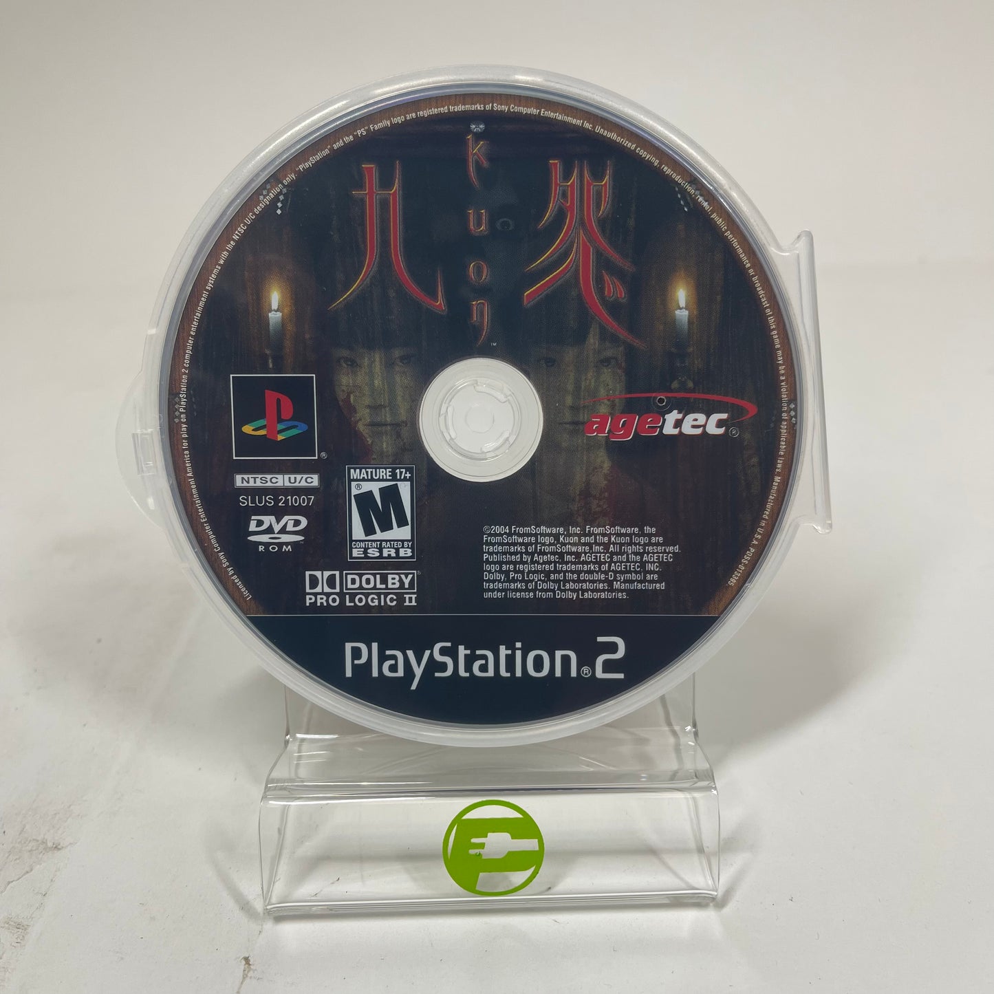 Kuon (Sony PlayStation 2 PS2, 2004) Tested