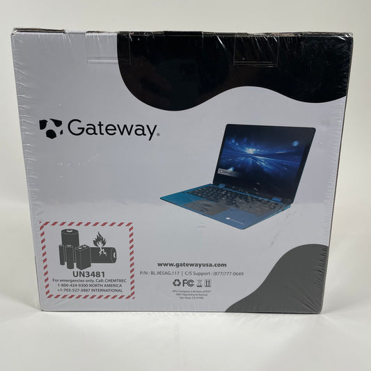 New Gateway 2 in 1 Convertible Notebook 11.6" Celeron N4020 1.1GHz 4GB RAM 64GB